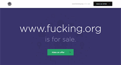 Desktop Screenshot of fucking.org